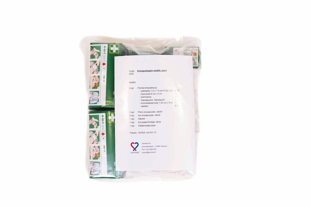 Cederroth ensiapukaapin sisältö
