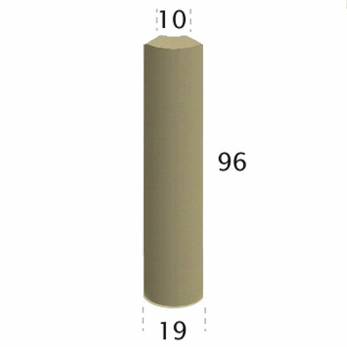 Pukkila Natura lasittamaton holkkalista 9,6X10 sitruunan keltainen 1425QR/1C tasapintainen matta keltainen yksivärinen