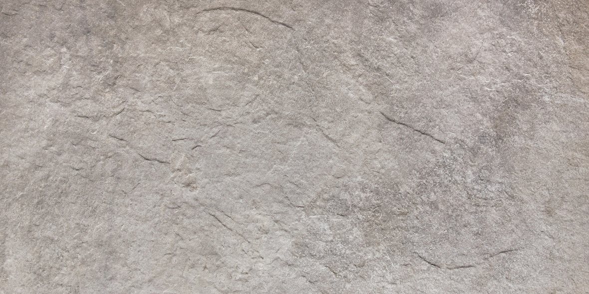 LPC Fossil FSL lasitettu porcelanato seinälaatta lattialaatta ulkolaatta 30,5X60,5 01 harmaa strukturoitu matta vaalea harmaa kivi