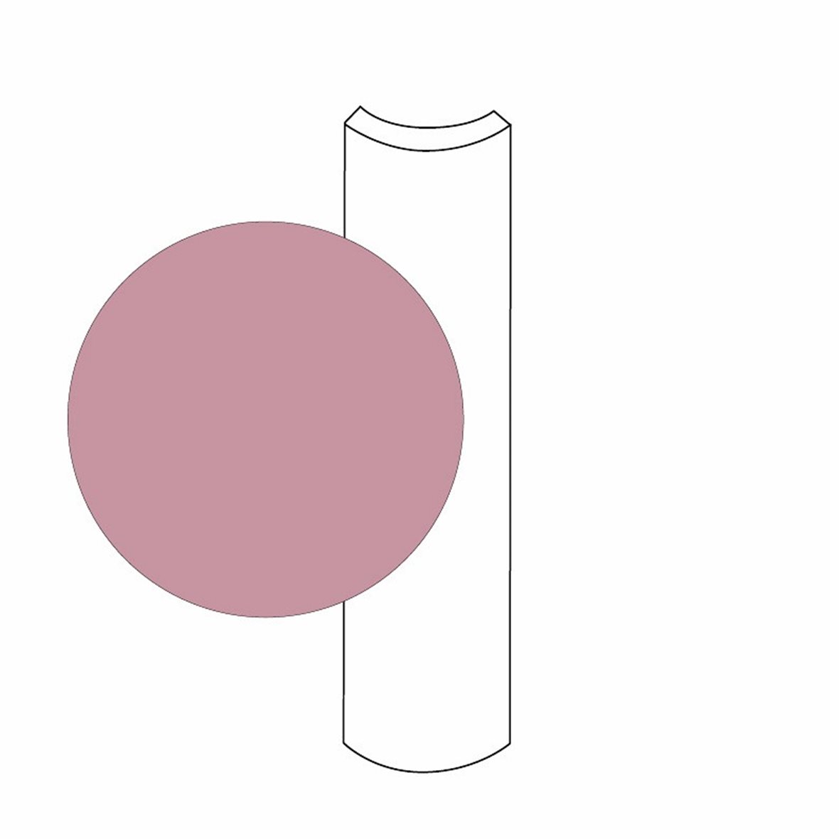 Pukkila Harmony holkkalista ulkokulma 3,5X15 orchid 2293/315CX tasapintainen kiiltävä liila yksivärinen