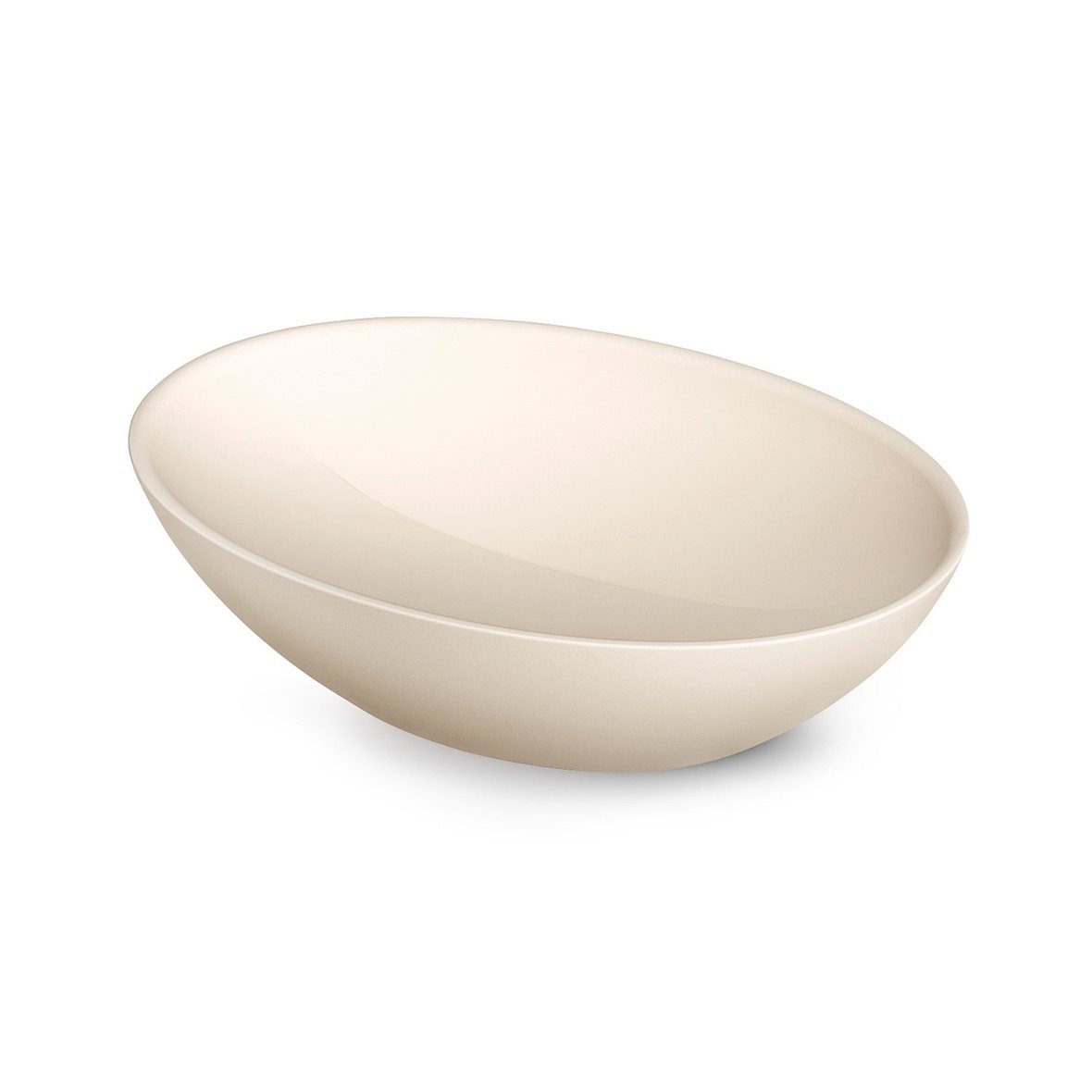 PAA Perla malja-allas 51X35,5X14,2 cm oyster kivikomposiitti matta beige