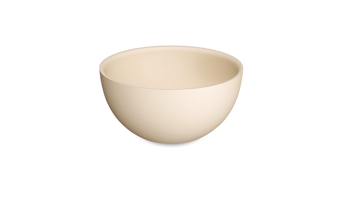 PAA Do pieni malja-allas 25X25X12 cm oyster kivikomposiitti matta beige