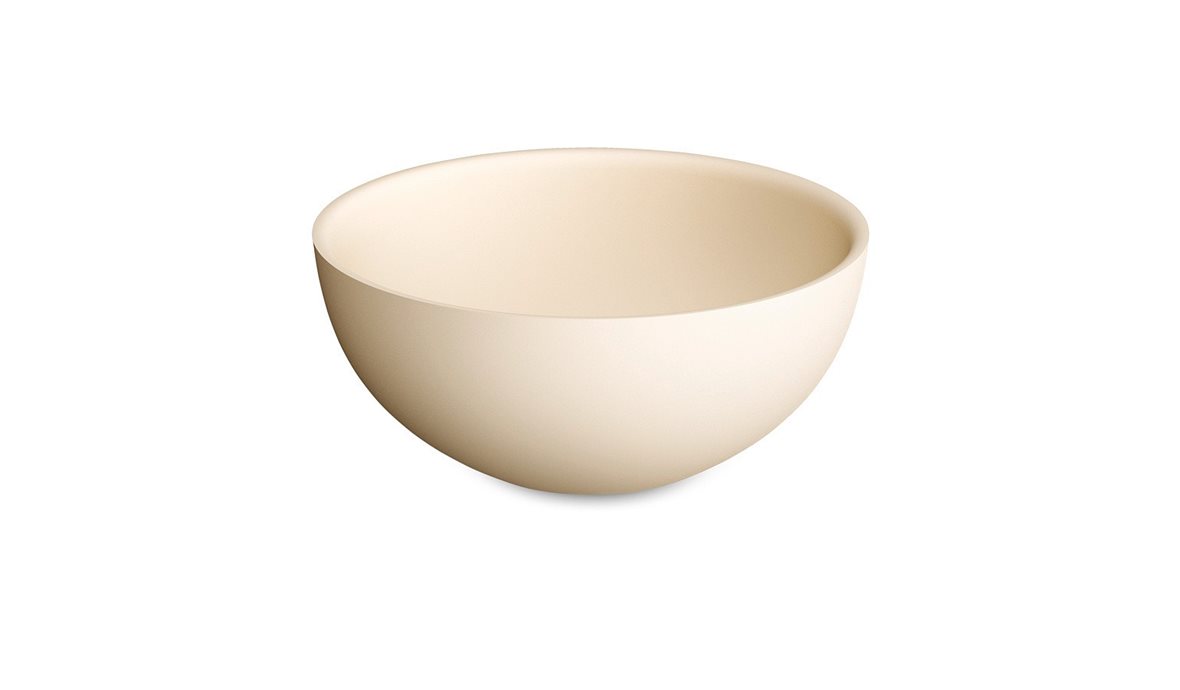 PAA Do pieni malja-allas 28X28X12 cm oyster kivikomposiitti matta beige