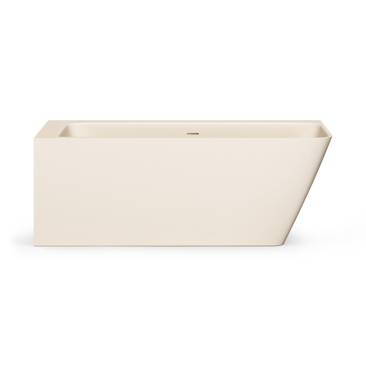 PAA Quadro Corner D kiviamme 160,5x76x60 cm oyster kulma-asennus