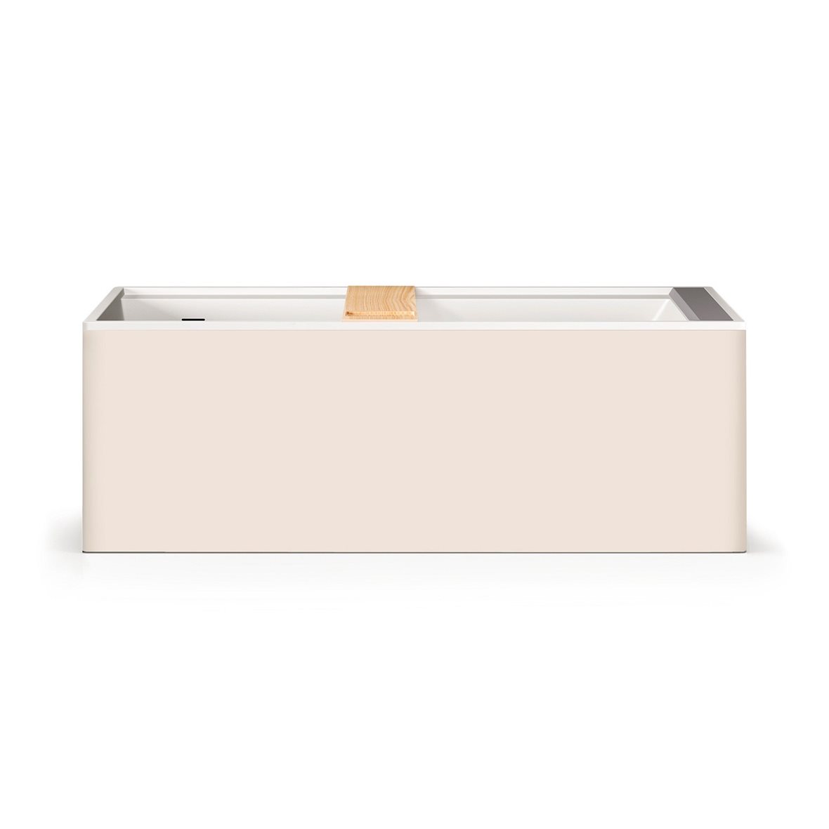 PAA Infinity kiviamme 179,5x79,5x62 cm oyster mattavalkoinen vapaasti sijoitettava