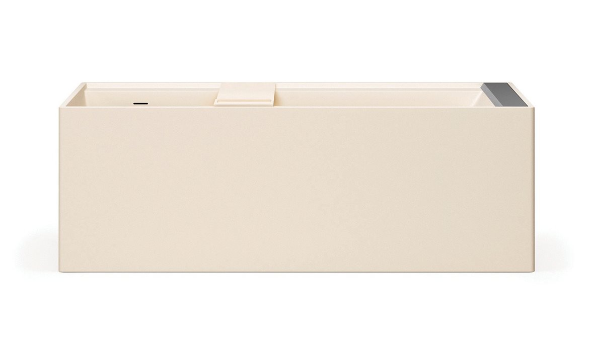 PAA Infinity kiviamme 179,5x79,5x62 cm oyster vapaasti sijoitettava