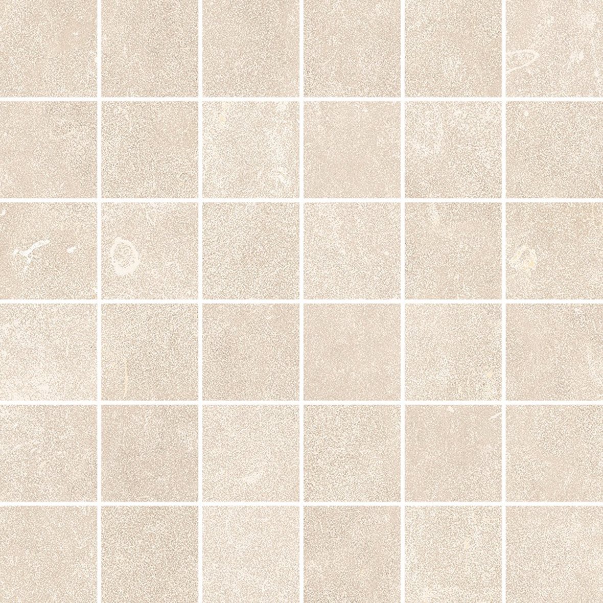 LPC Sicily Re60 lasittamaton porcelanato mosaiikki seinälaatta lattialaatta 5X5 03 Sand tasapintainen silotettu matta vaalea beige kivi