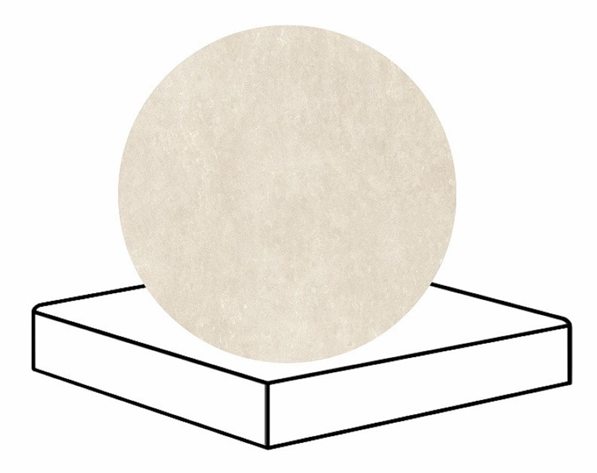 LPC Sicily Re60 lasittamaton porraslaatta kulmapala angolo B 33X33 03 Sand tasapintainen silotettu matta vaalea beige kivi