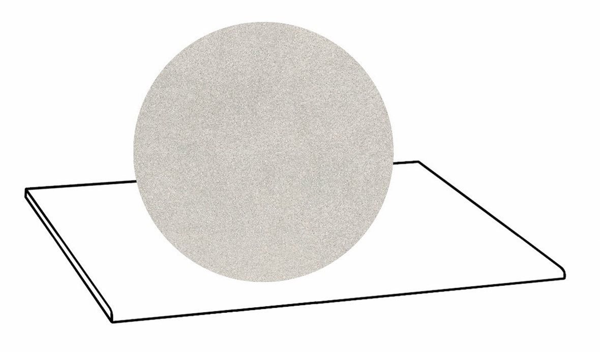 LPC Volcano Re60 lasittamaton porraslaatta A 30X60 01 White tasapintainen matta vaalea valkoinen kivi