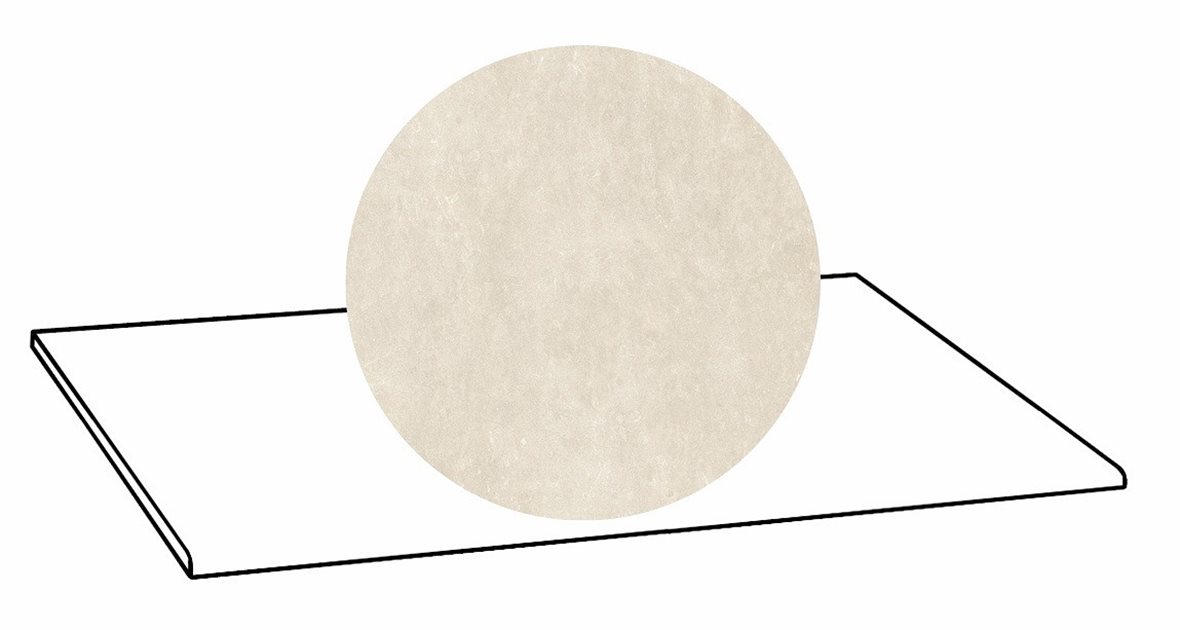 LPC Sicily Re60 lasittamaton porraslaatta A 33X80 03 Sand tasapintainen silotettu matta vaalea beige kivi