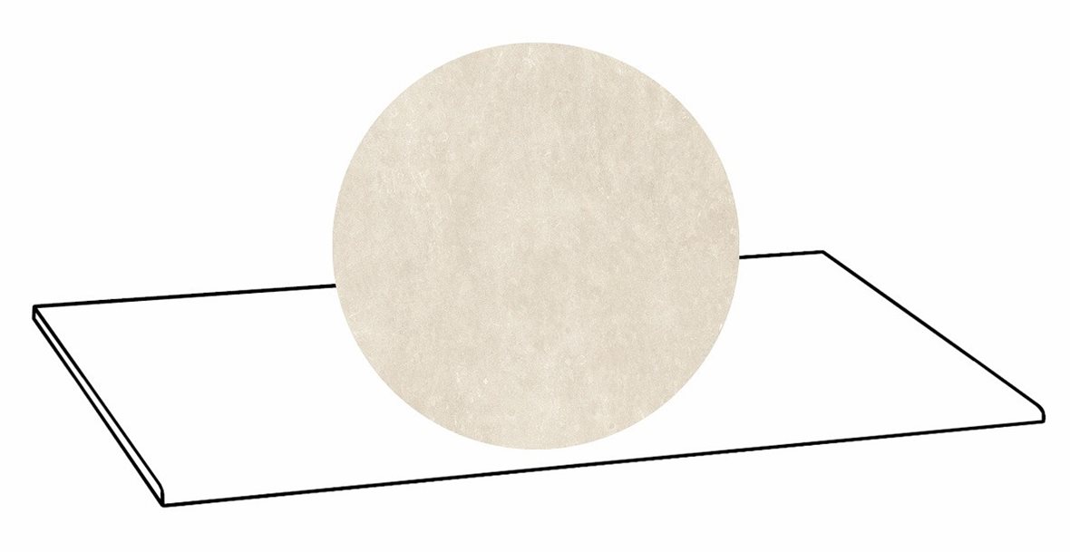 LPC Sicily Re60 lasittamaton porraslaatta A 33X119,7 03 Sand tasapintainen silotettu matta vaalea beige kivi