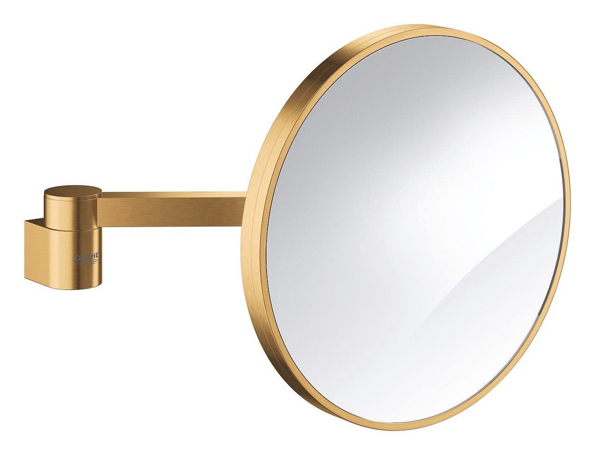 GROHE Selection meikkipeili 25x20x8,1cm PVD brushed cool sunrise