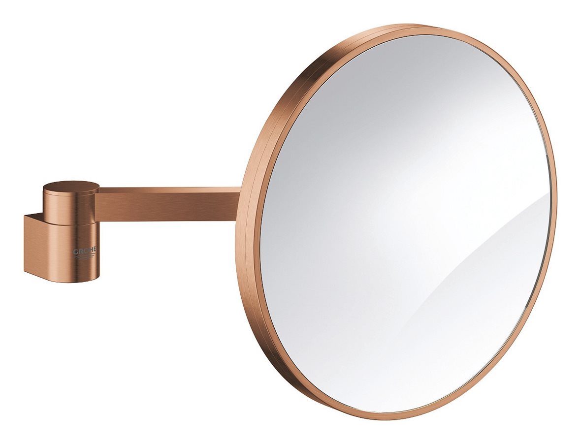GROHE Selection meikkipeili 25x20x8,1cm PVD brushed warm sunset