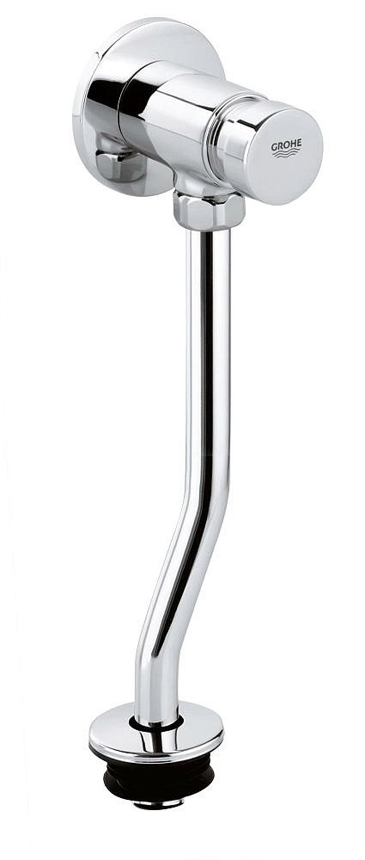 GROHE Rondo urinaalin huuhteluventtiili kromi painiketoiminen