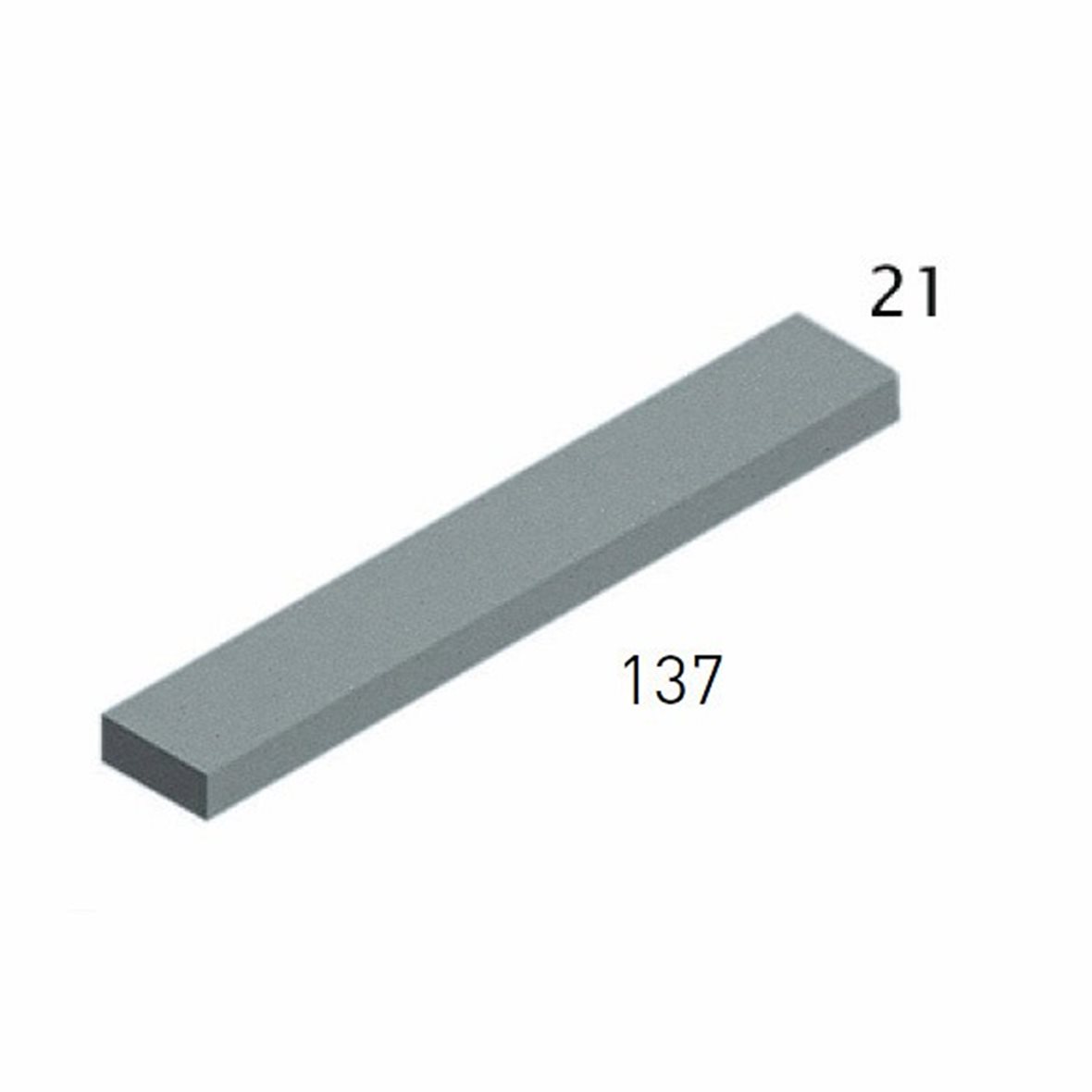 Pukkila Natura Victoria lasittamaton boordi 2,1X13,7 vaaleansininen 5STP27/1C tasapintainen matta sininen yksivärinen
