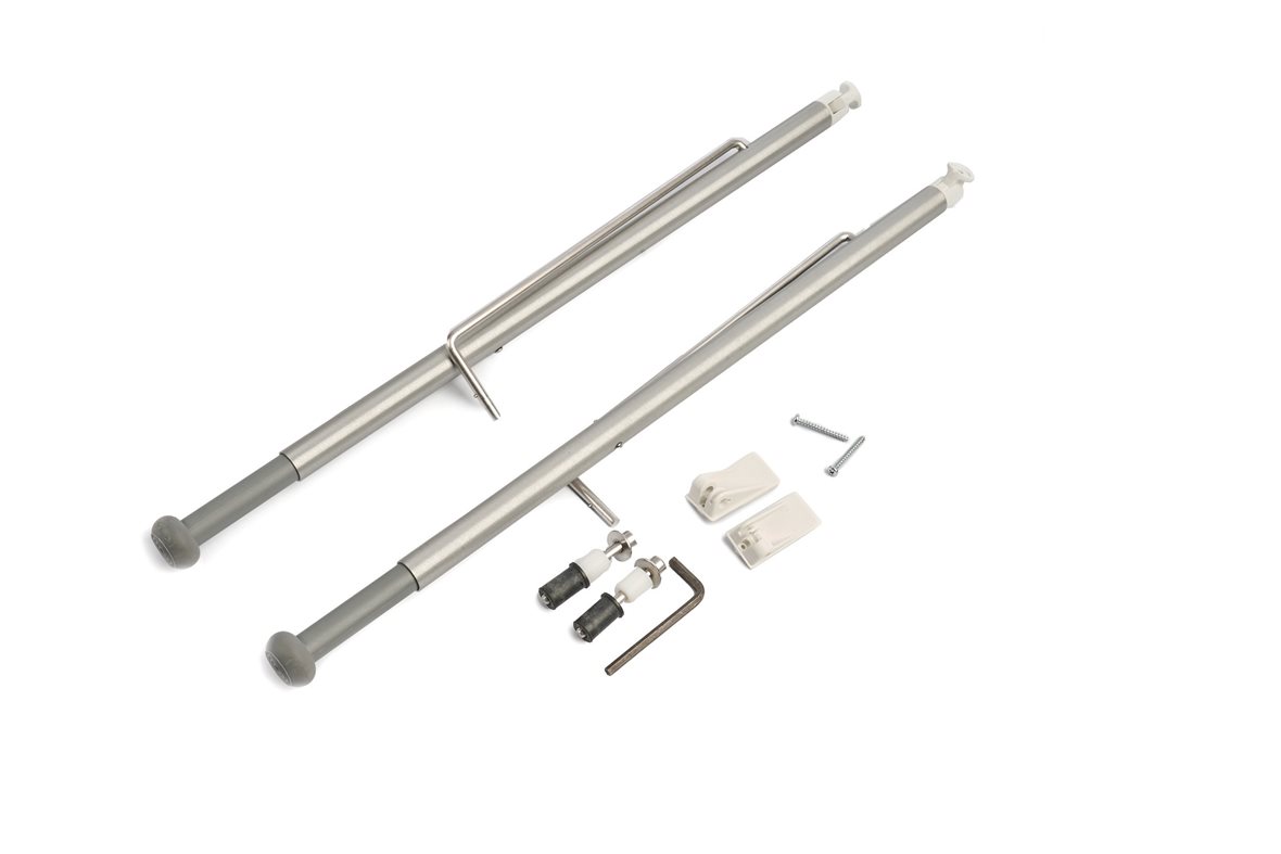 Etac My-Loo tukijalat sisältää ylhäältä asennettavan ruuvisarjan