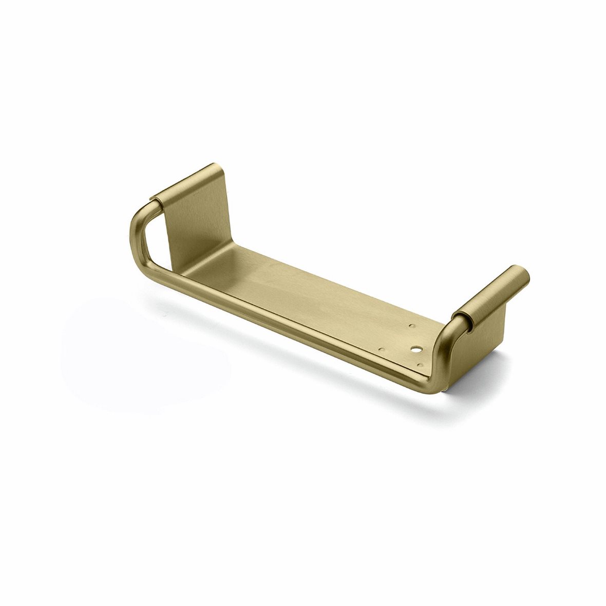 d line Knud Holscher suihkuhylly 31,9x7,8x10,5 cm haponkestävä ruostumaton teräs AISI 316 harjattu PVD messinki