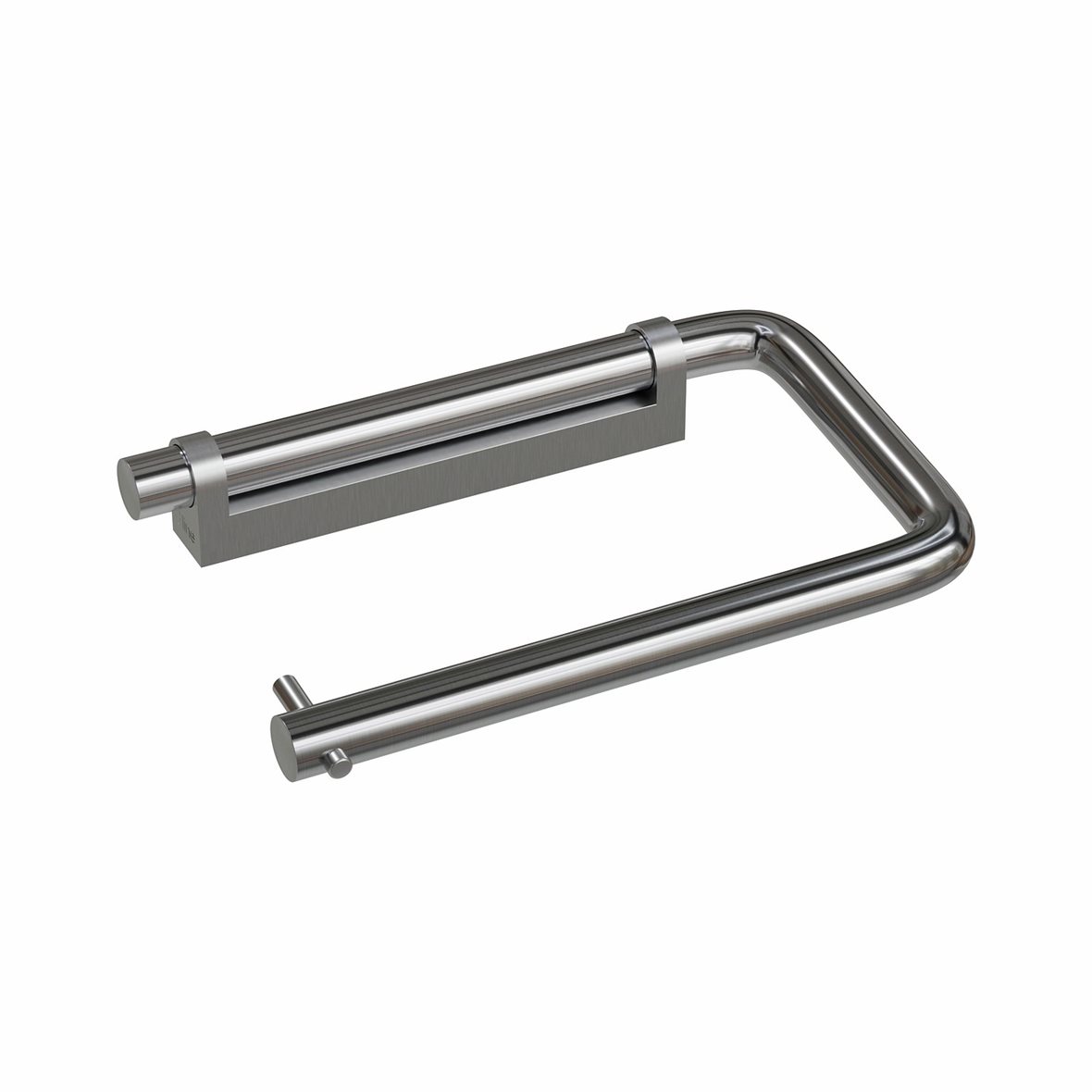 d line Knud Holscher WC-paperiteline 14,6x9,9x2,3 cm kiillotettu ruostumaton teräs