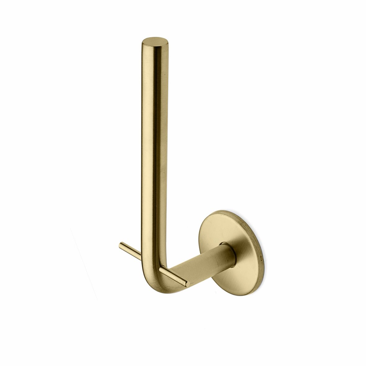d line Knud Holscher WC-varapaperiteline 5x16x7,4 cm harjattu messinki RST AISI 316