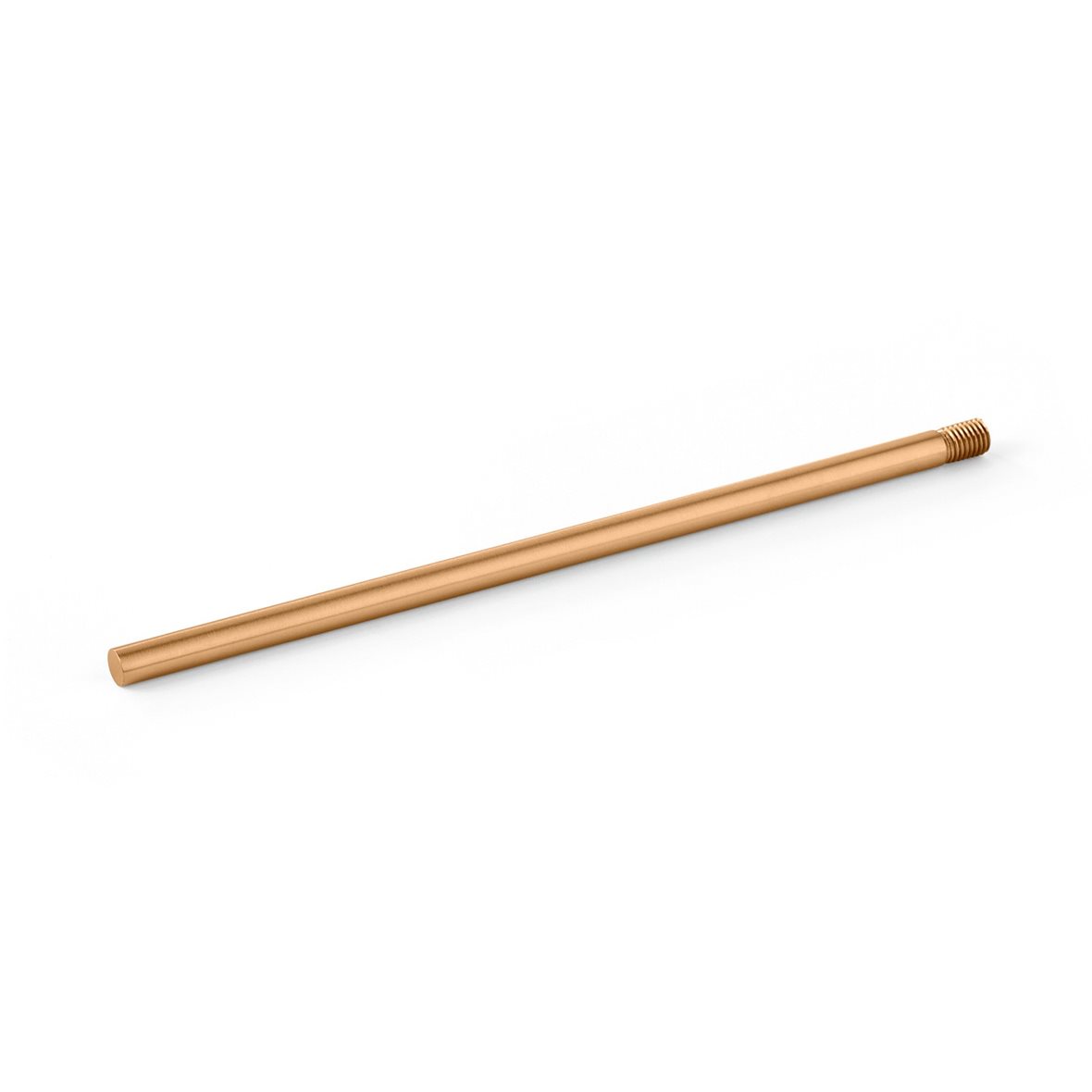 d line Knud Holscher WC-harjan varsi 1,2x30x1,2 cm harjattu kupari RST AISI 316