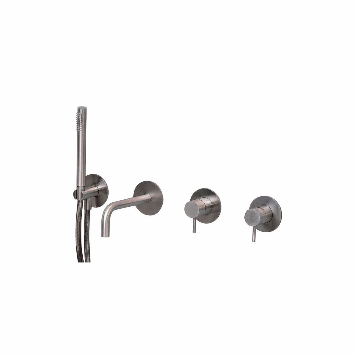 d line Qtoo piiloasennettava ammehana matta ruostumaton teräs