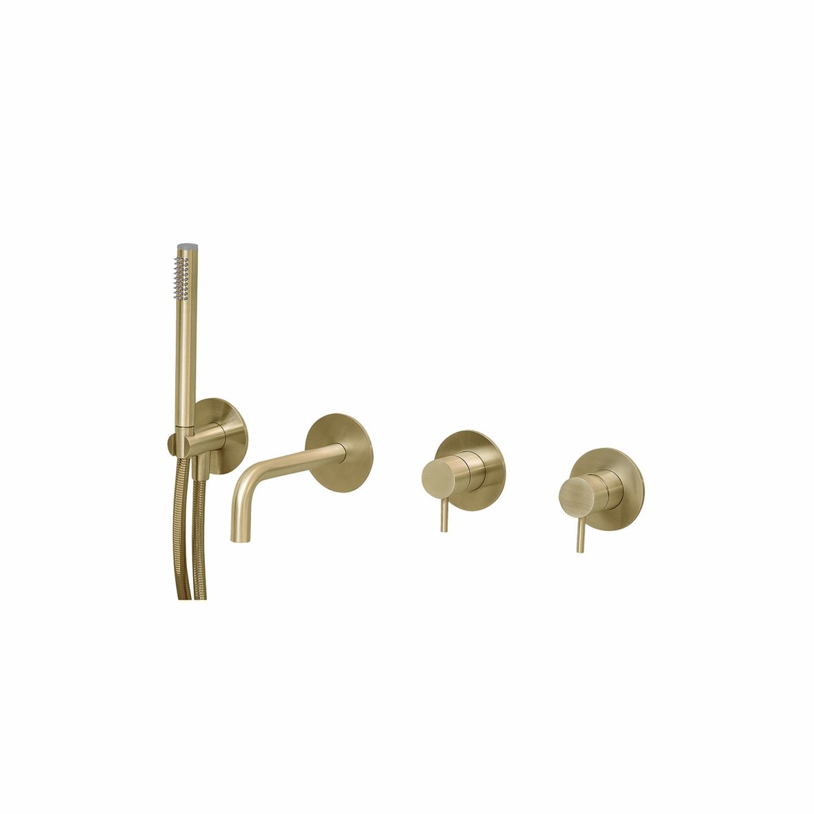 d line Qtoo piiloasennettava ammehana harjattu PVD messinki