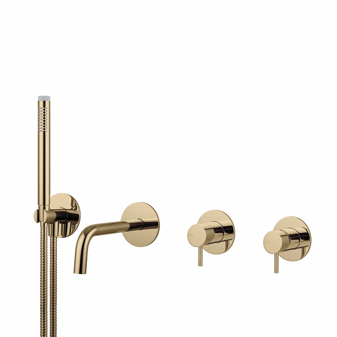 d line Qtoo piiloasennettava ammehana haponkestävä ruostumaton teräs AISI 316 kiillotettu PVD messinki