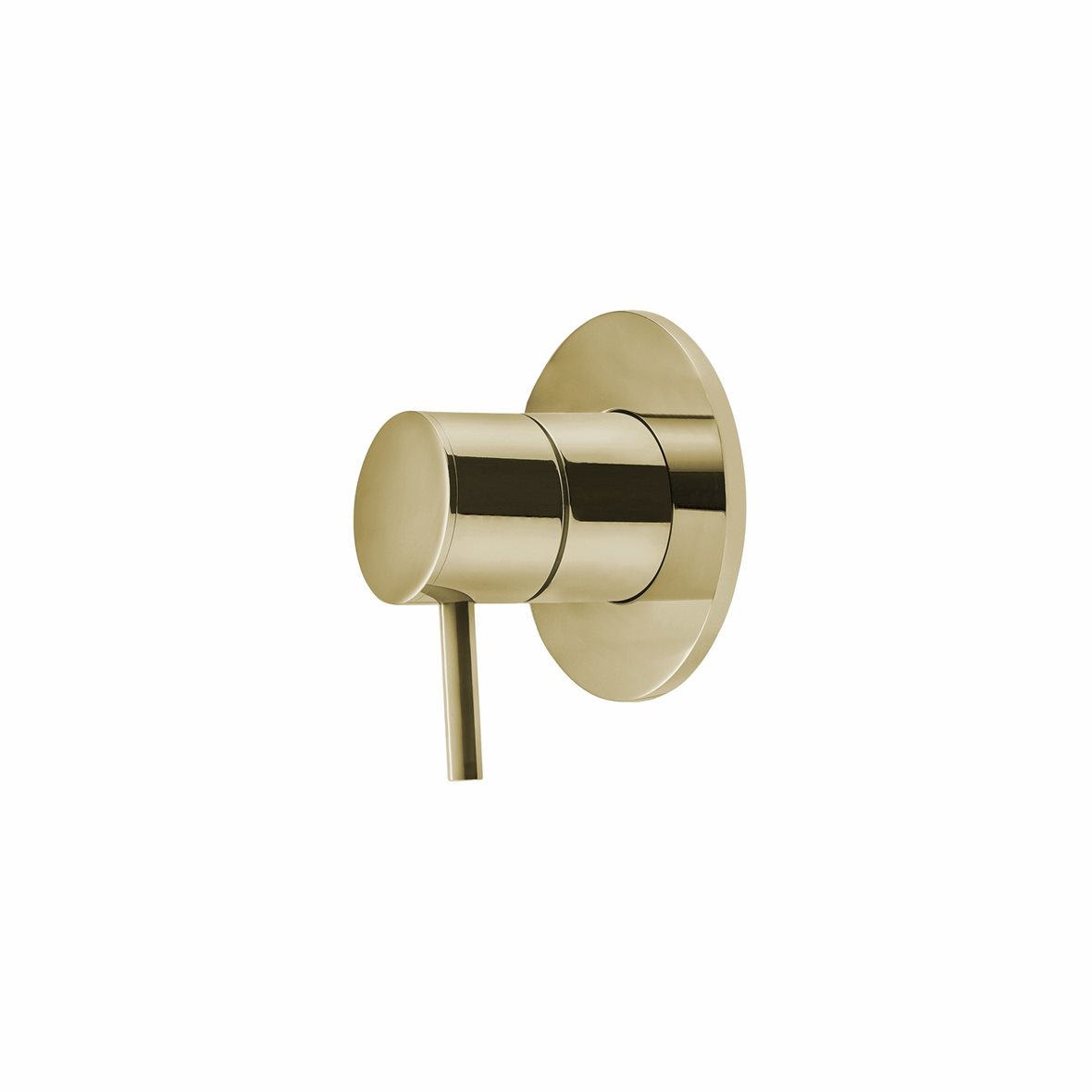 d line Qtoo piiloasennettava termostaattihana kiillotettu PVD messinki