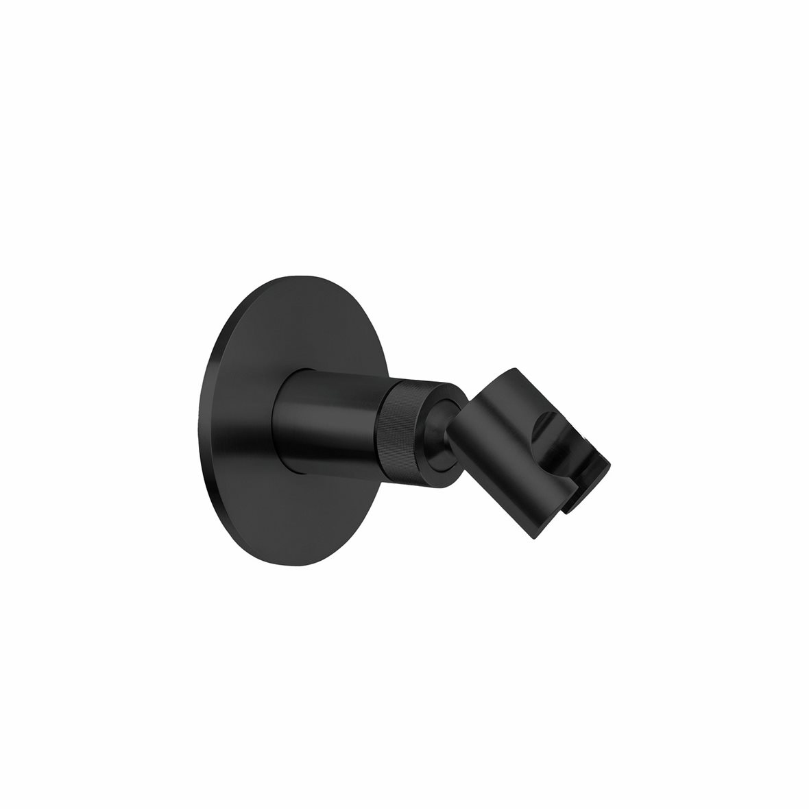 d line Qtoo suihkukahvan pidike haponkestävä ruostumaton teräs AISI 316 harjattu PVD musta