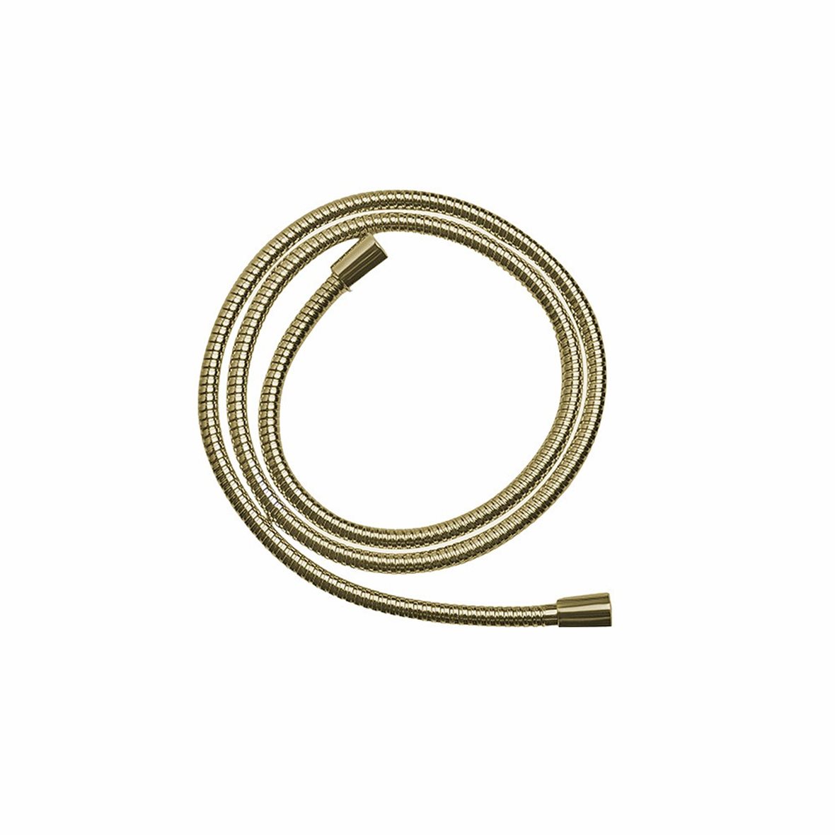 d line Qtoo suihkuletku 125 cm haponkestävä ruostumaton teräs AISI 316 kiillotettu PVD messinki