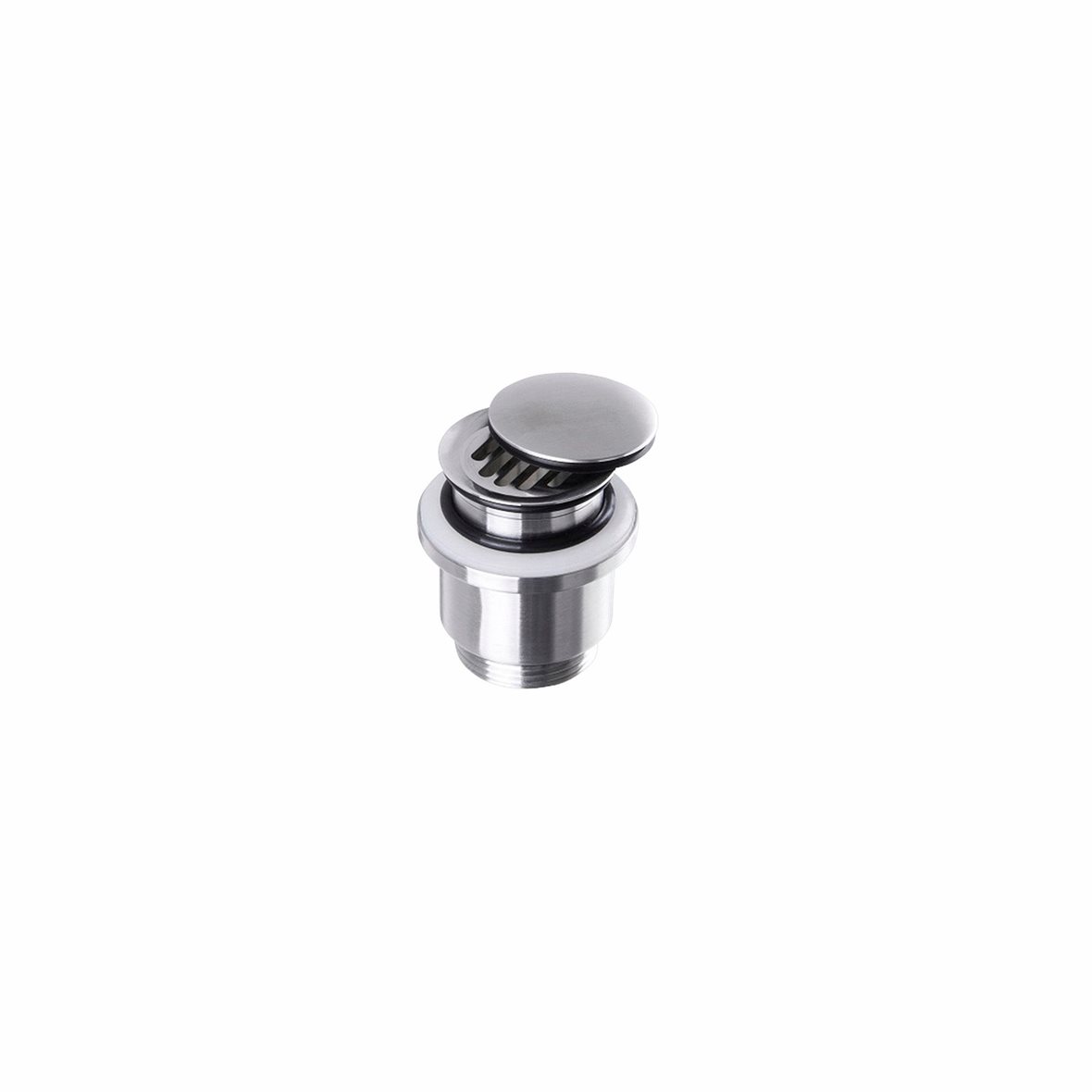 d Line Qtoo Hygiene+ pohjaventtiili irtokannella 6,2x6,8x6,2 cm haponkestävä RST AISI 316 harjattu