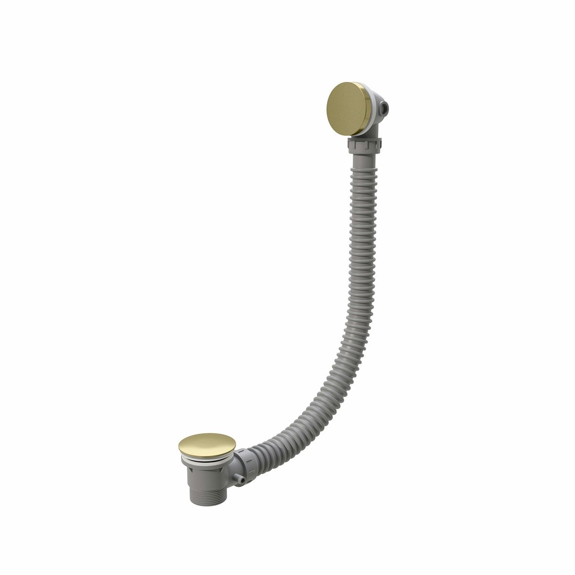 d Line Qtoo ammeen ylivuotosetti ilman täyttöä harjattu PVD messinki