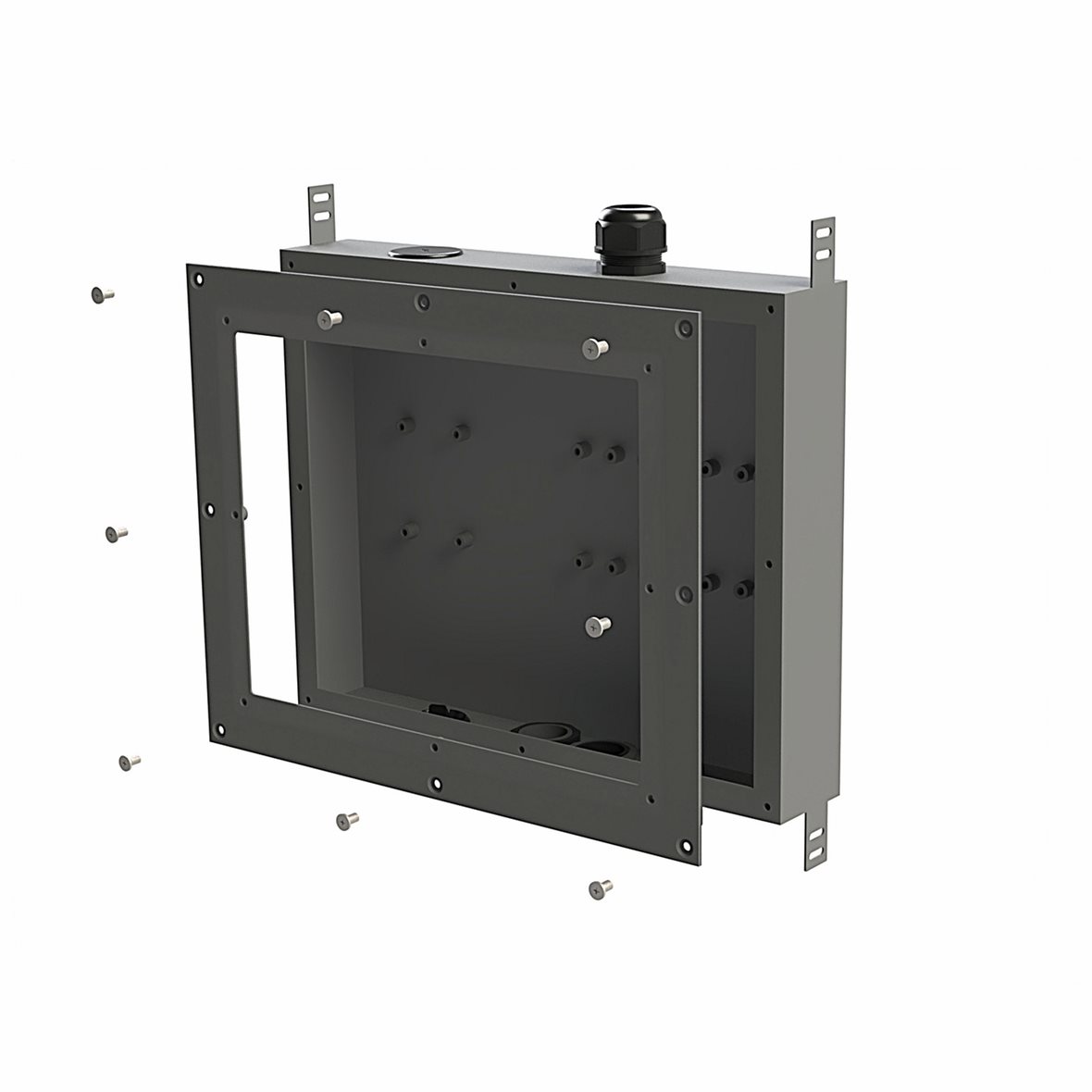 d line Qtoo piiloasennuskotelo 41x33x7,3 cm