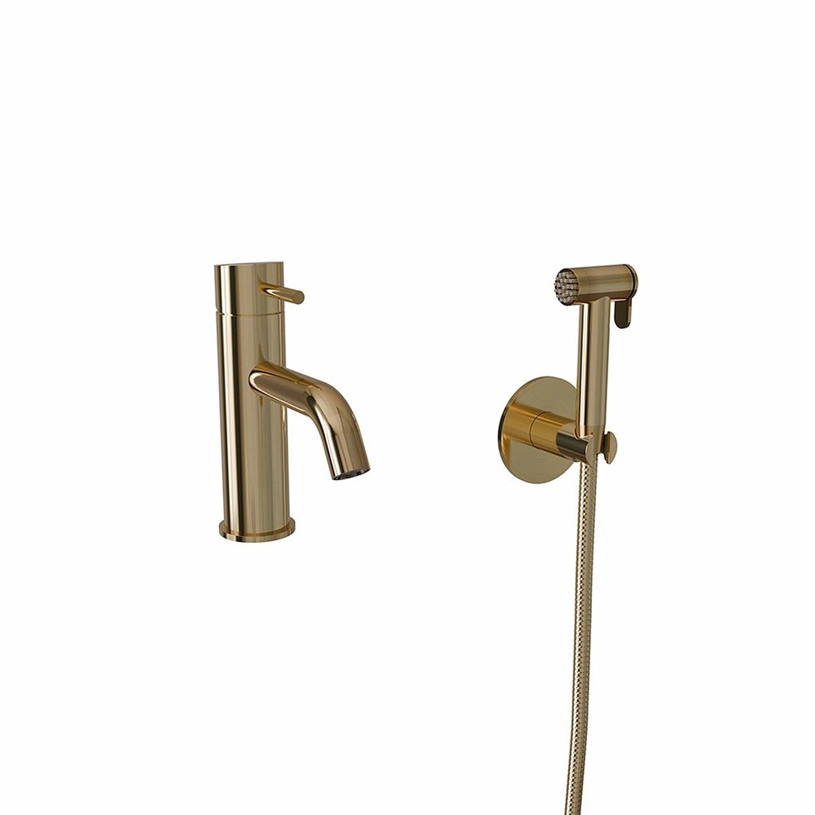 d line Qtoo pesuallashana bideellä haponkestävä ruostumaton teräs AISI 316 kiillotettu PVD messinki