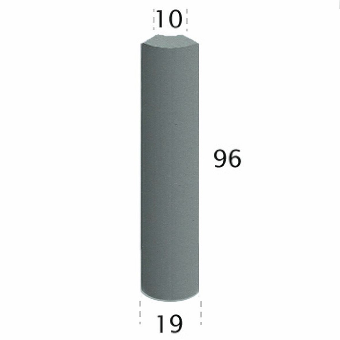 Pukkila Natura lasittamaton holkkalista 9,6X10 vaaleanvihreä 1413QR/1C tasapintainen matta vihreä yksivärinen