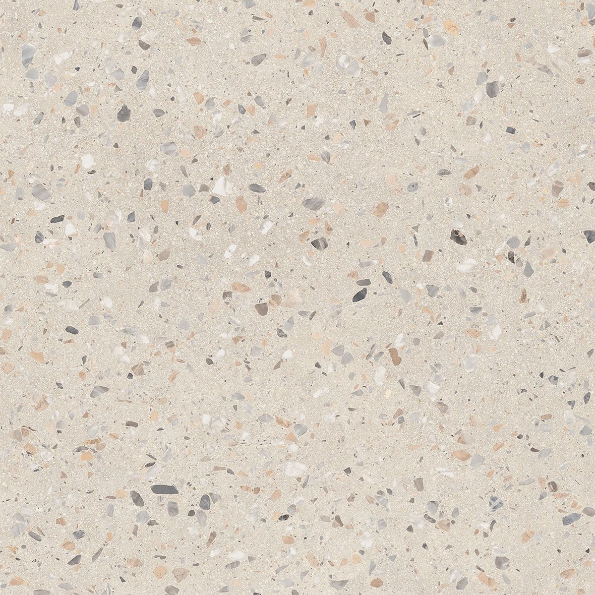 LPC Cemento Re60 Terrazzo lasittamaton porcelanato seinälaatta lattialaatta ulkolaatta 60X60 01 Powder tasapintainen matta valkoinen betoni