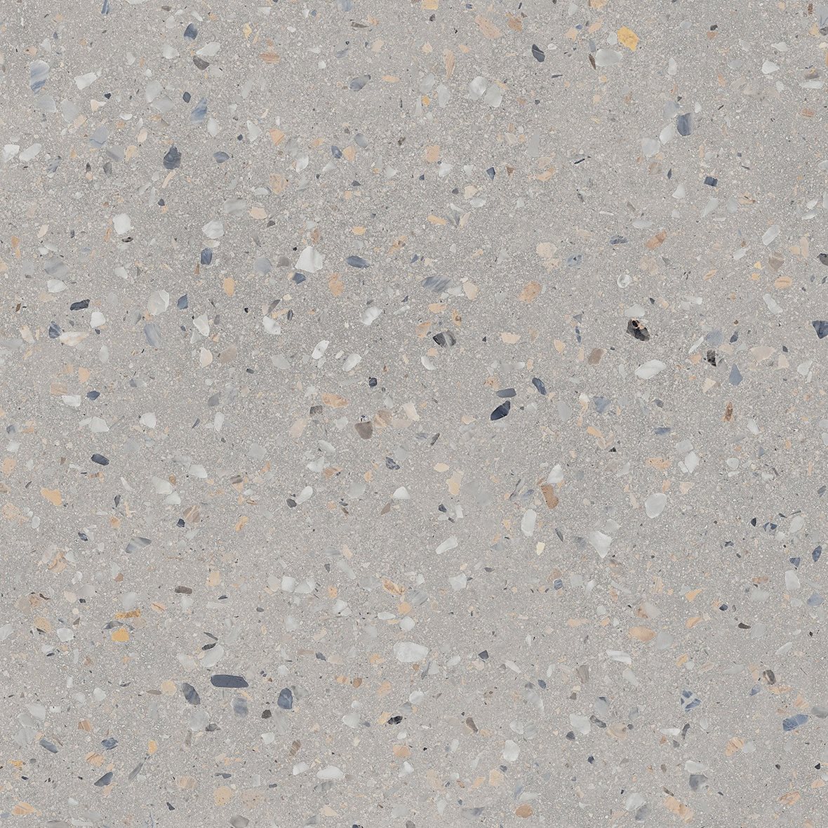 LPC Cemento Re60 Terrazzo lasittamaton porcelanato seinälaatta lattialaatta ulkolaatta 60X60 04 Silver tasapintainen matta harmaa betoni