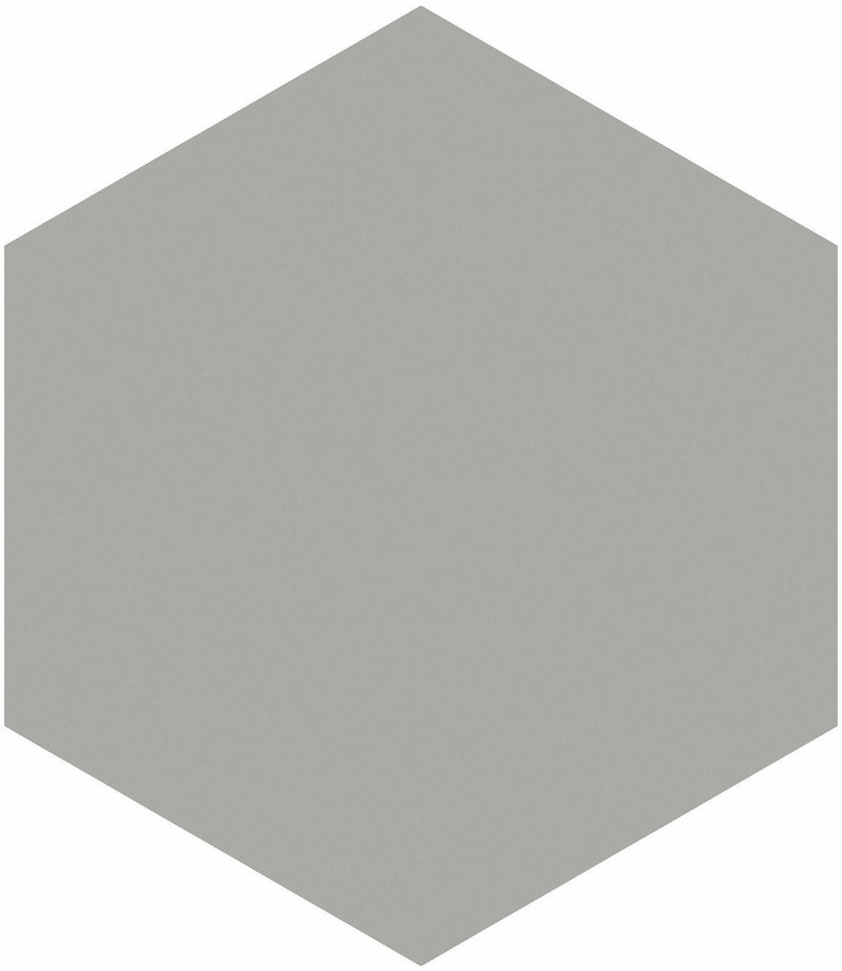 LPC P21 lasittamaton porcelanato seinälaatta lattialaatta ulkolaatta 9,7X11,2 Uni Zinco tasapintainen matta 6-kulmainen keskitumma harmaa yksivärinen