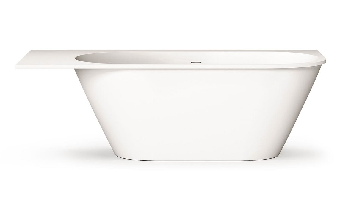 PAA Deco Shape Re D kiviamme mittatilaus 170-200x82,5x63 cm mattavalkoinen