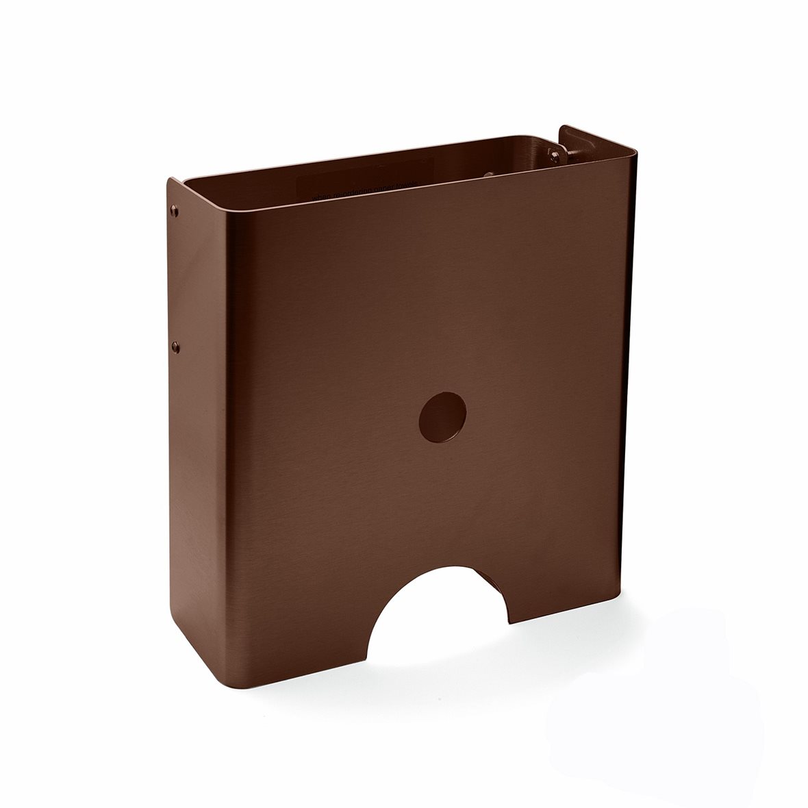 d line Knud Holscher paperiannostelija 28,9x30x11,3 cm matta PVD pronssi