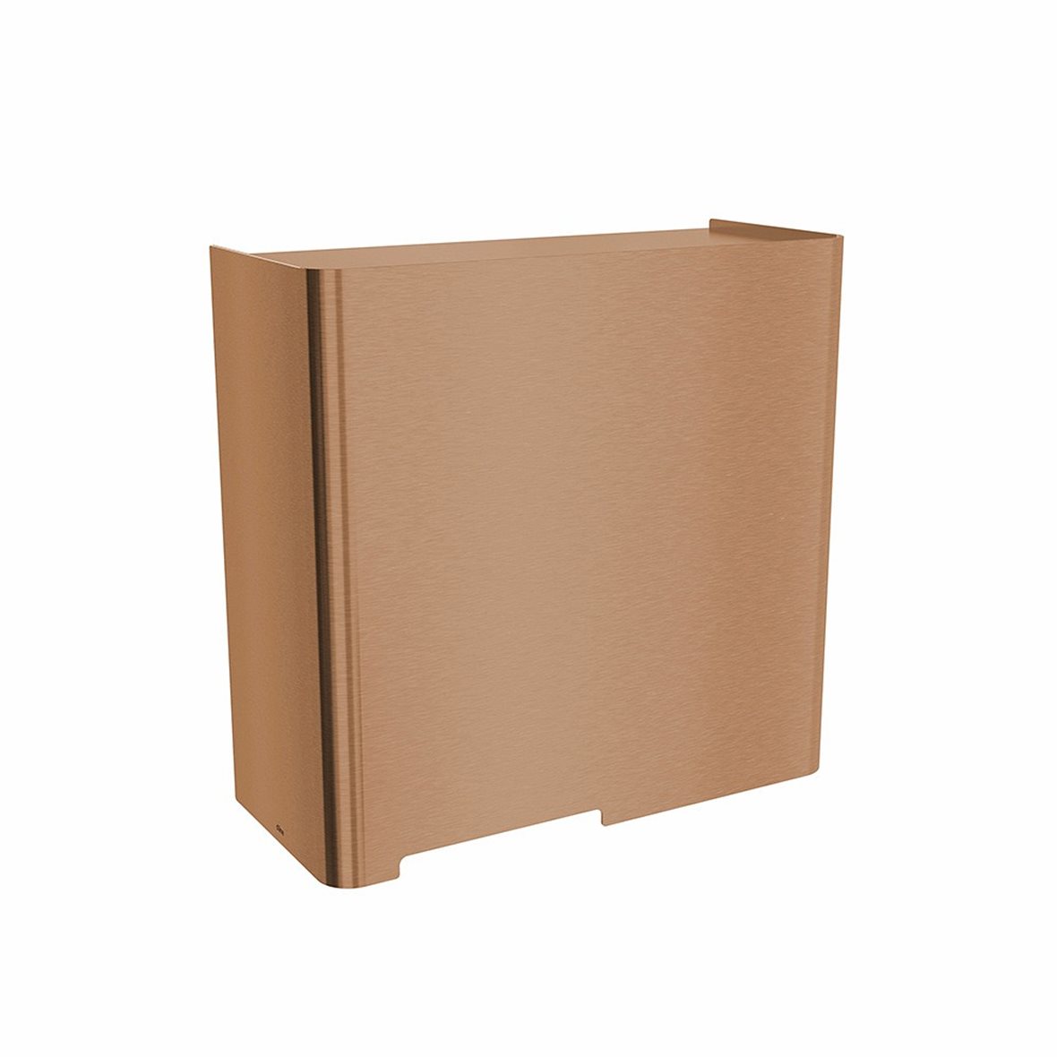 d line Knud Holscher käsienkuivain seinään 28,5x27,7x12,7 cm matta PVD kupari