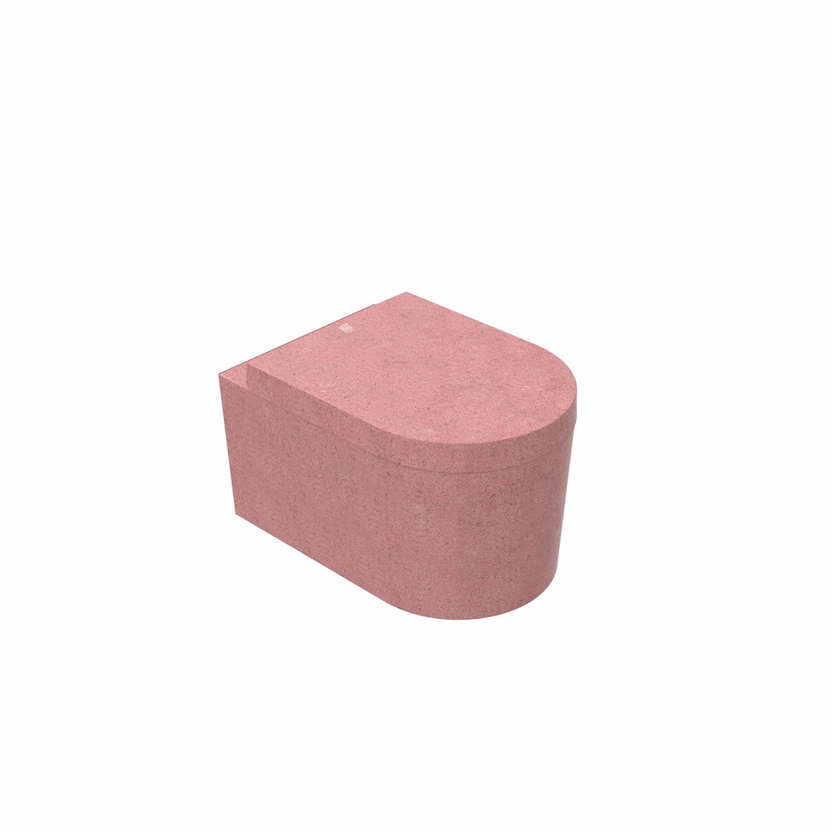 Woodio Block WC-istuin seinään 542 rimless istuinkansi vaimennuksella puukomposiitti Blo