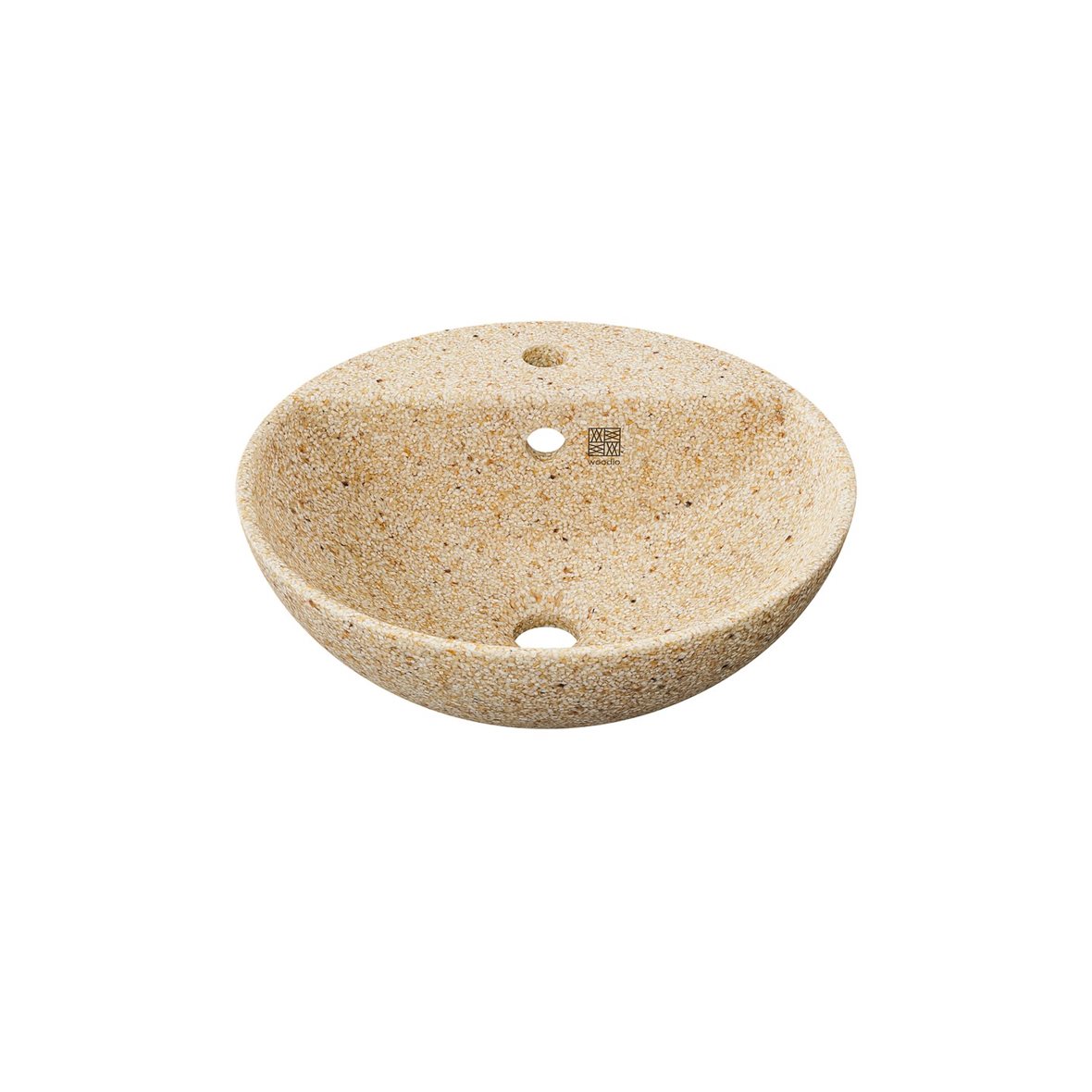 Woodio Soft malja-allas 40X40X15,3 cm Natural matta vaalea puu