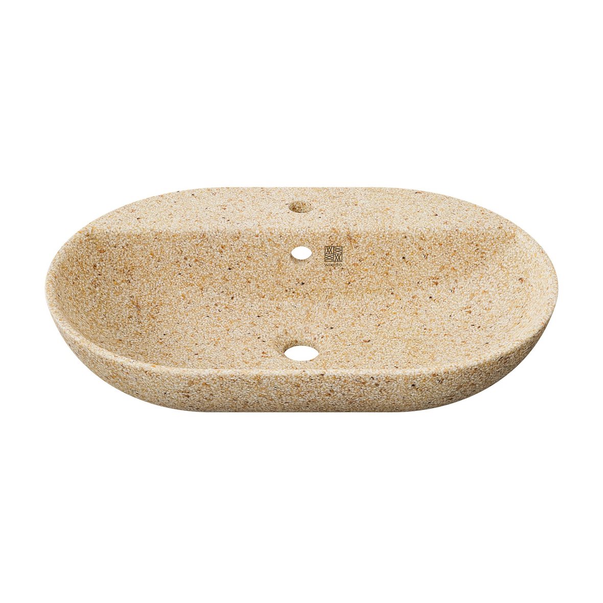 Woodio Soft malja-allas 60X40X13,8 cm Natural matta vaalea puu