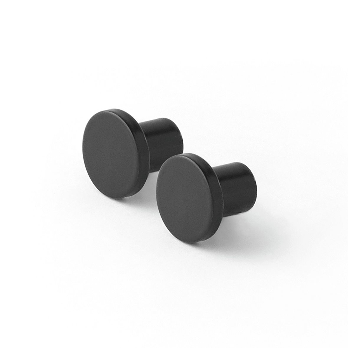 d line Knud Holscher pyyhekoukku 2,5x2,5x2,1 cm mattamusta RAL9005 RST AISI 316