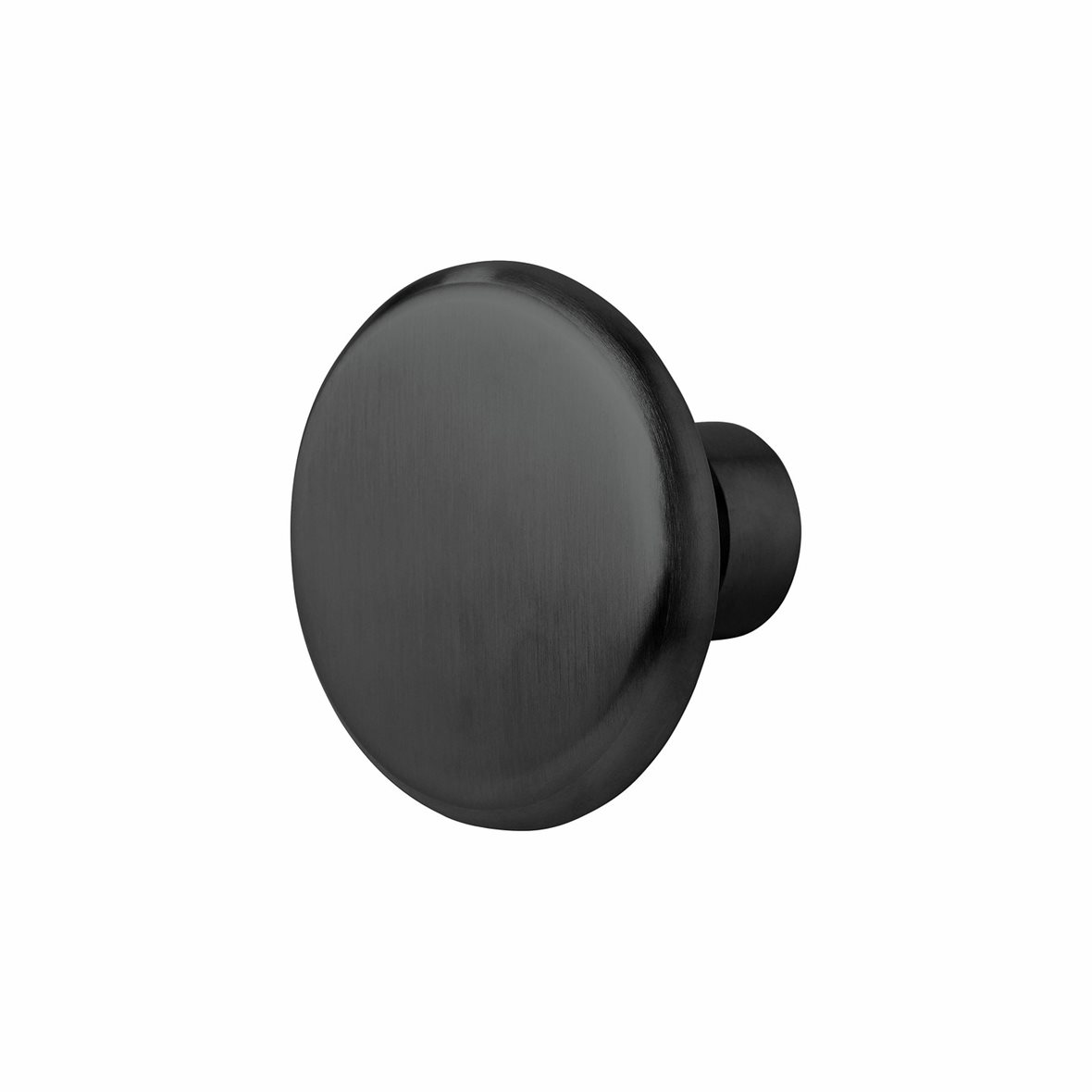 d line Knud Holscher pyyhekoukku 8x8x5,2 cm haponkestävä ruostumaton teräs AISI 316 harjattu PVD musta