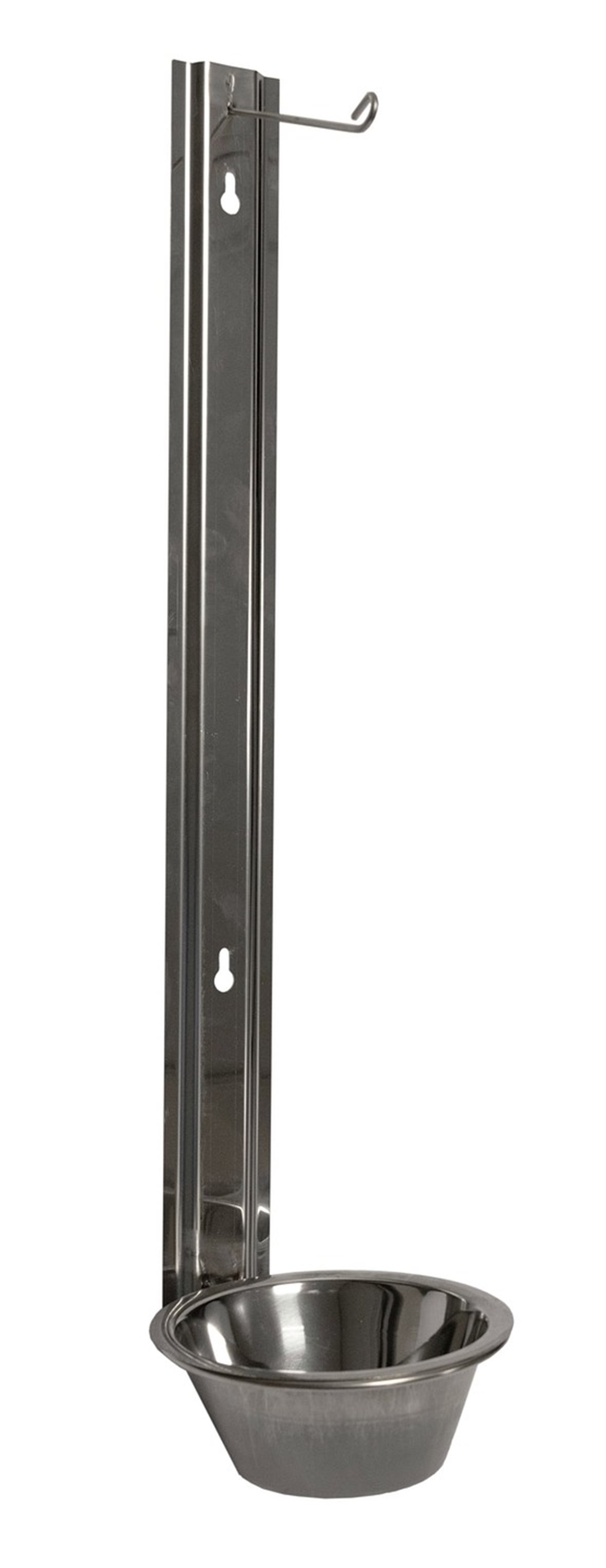 Liikkuva+ WC-harjateline 16,5x55x15 cm teräs kupilla