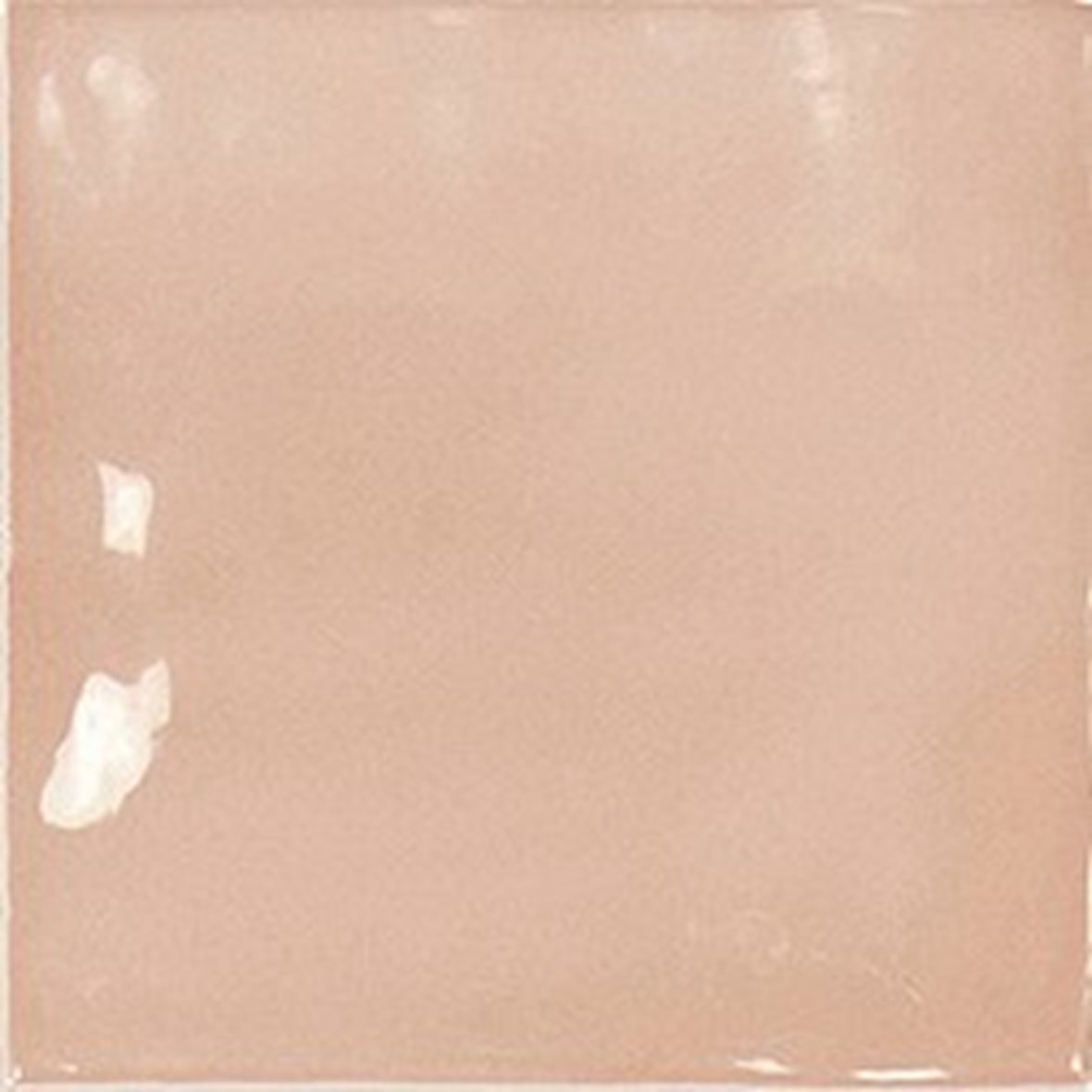 Pukkila Manacor lasitettu kaakeli seinälaatta 10X10 Blush Pink laineileva kiiltävä keskitumma punainen vivahteikas