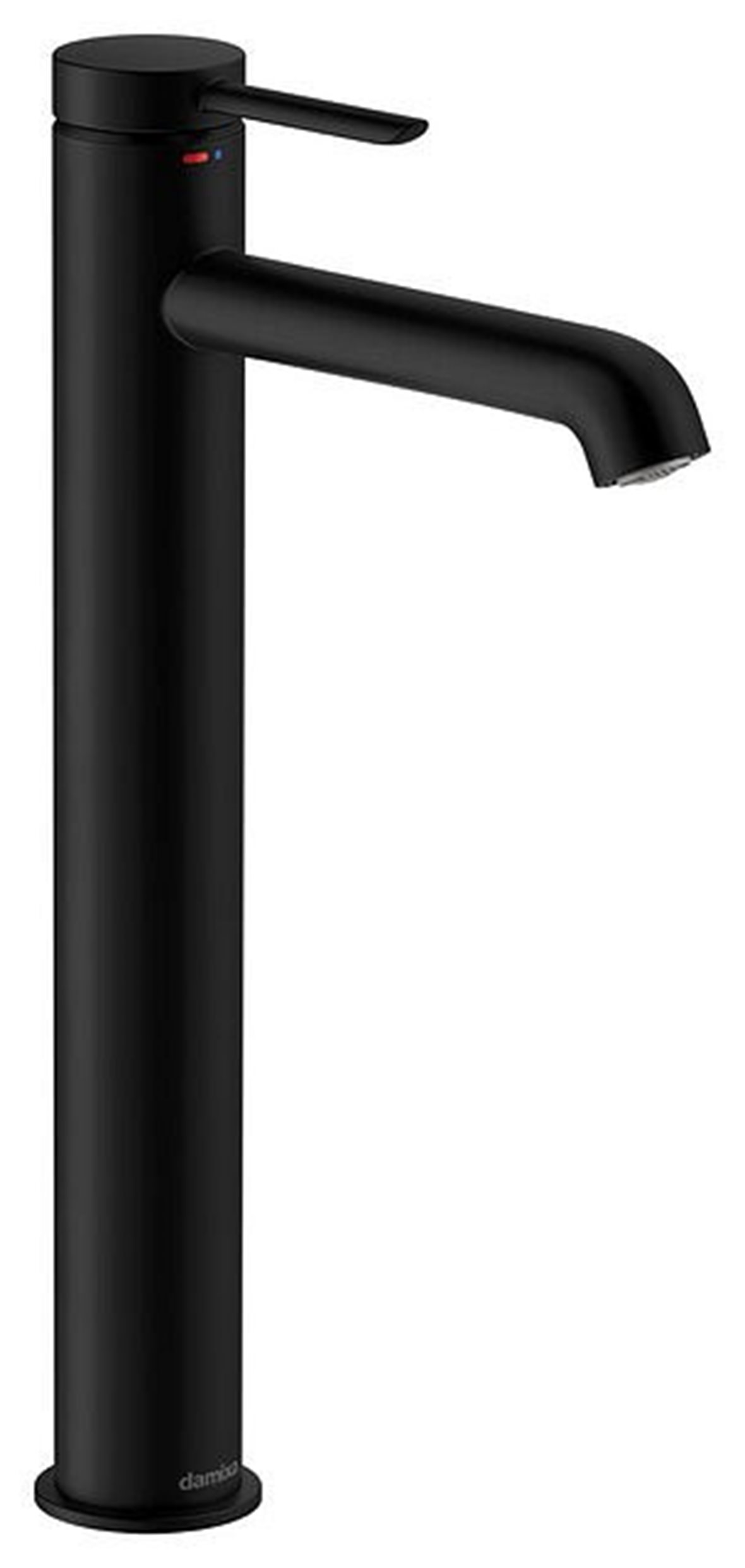 Damixa Iris pesuallashana korkea mattamusta