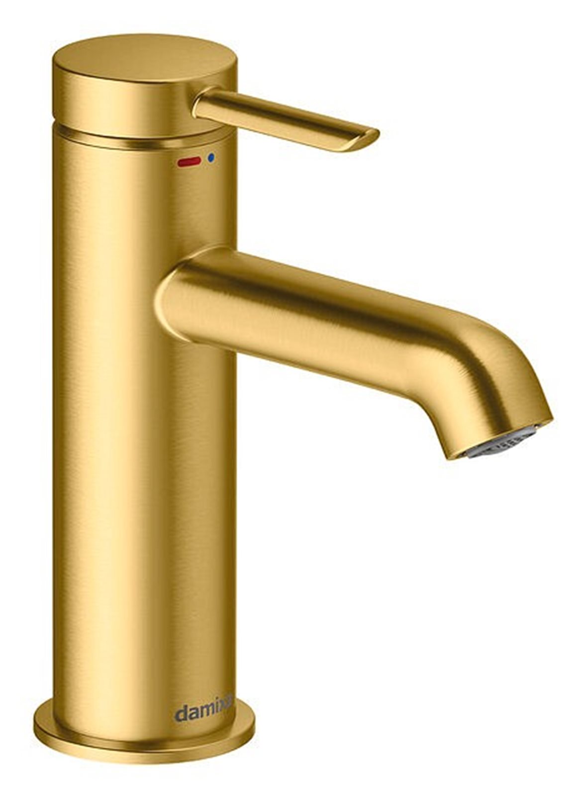 Damixa Iris pesuallashana pieni metalli PVD harjattu messinki